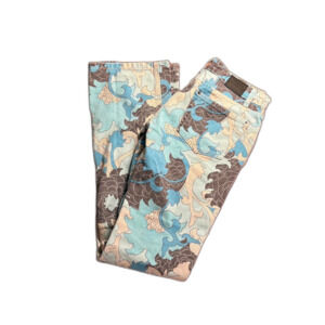 Laundry by Shelli Segal Women's Retro Pattern Bootcut Jeans 27.5" Waist